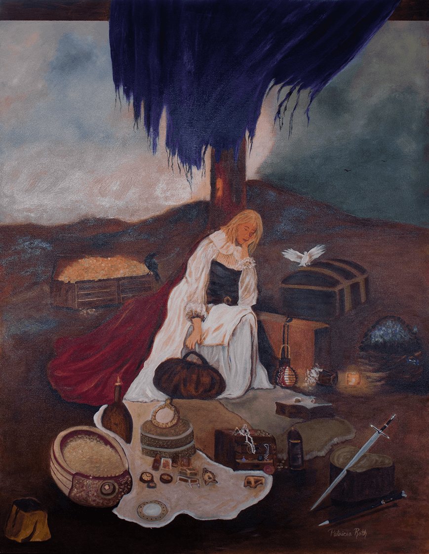 Disposition of Goods, painting by Patricia Roth