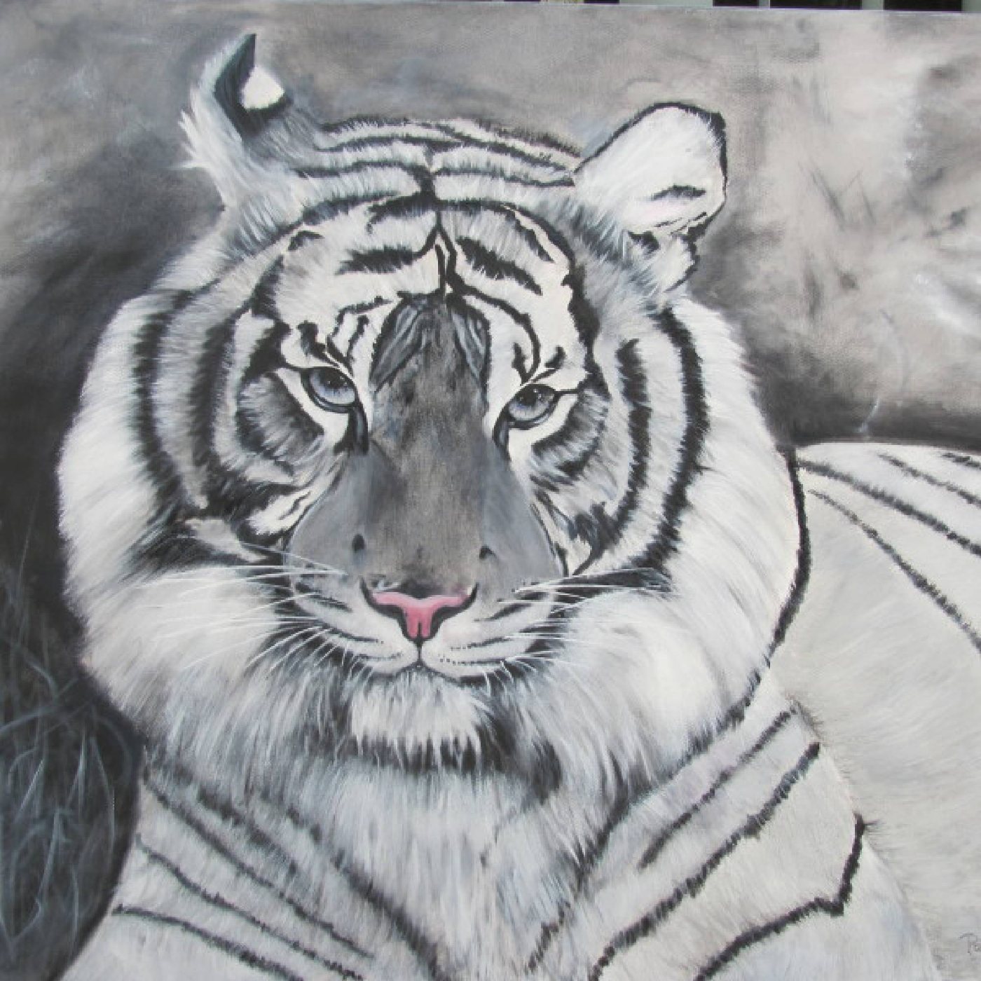 White Tiger, painting by Patricia Roth