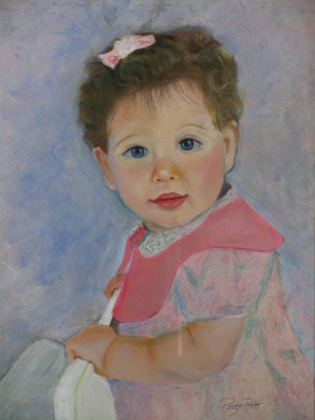 Katie, pastel portrait by Patricia Roth
