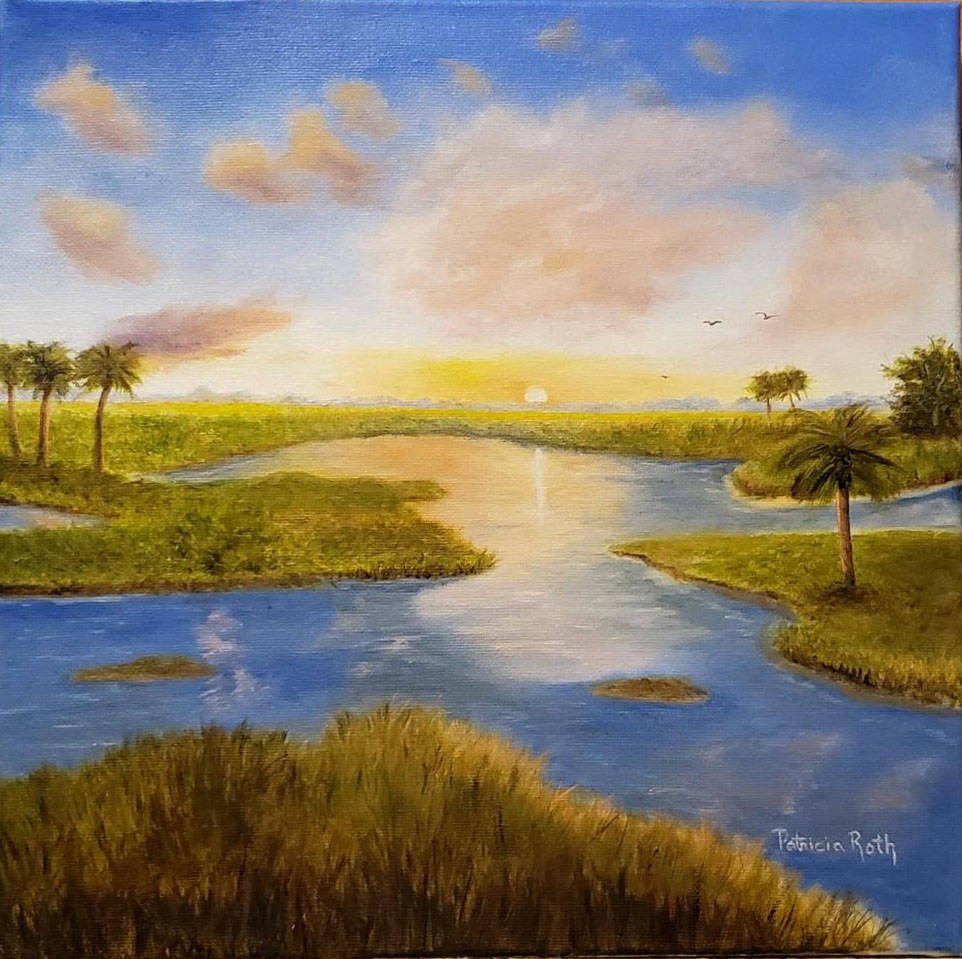 Patrick's Painting by Patricia Roth