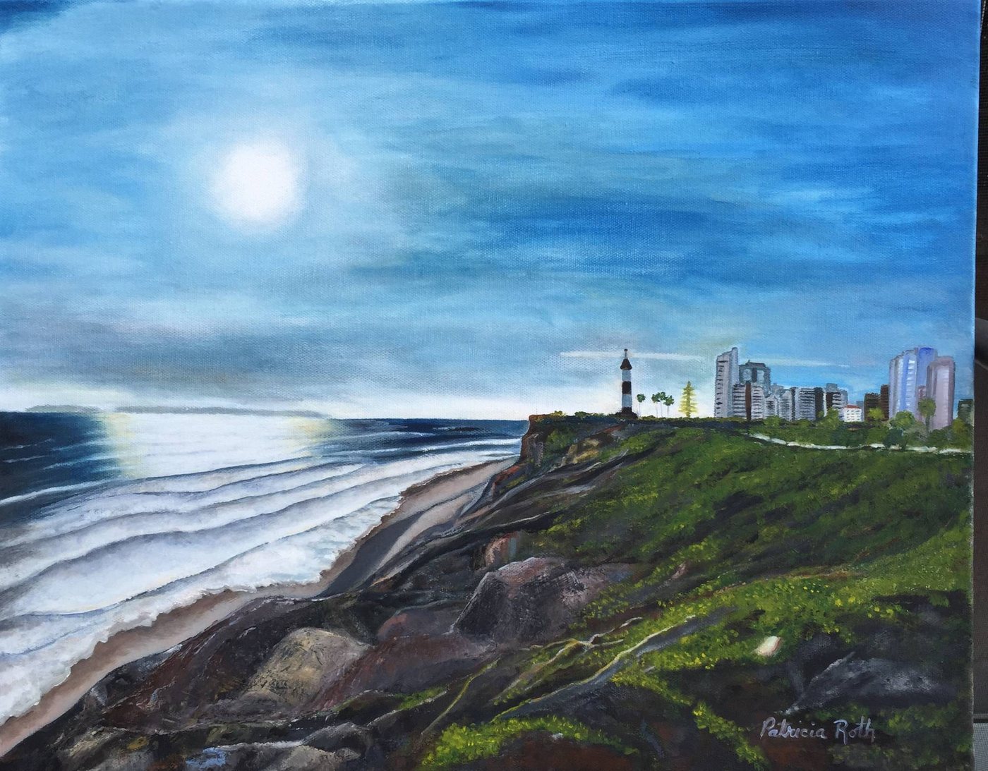 Portugal, painting by Patricia Roth